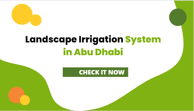 irrigation system in uae