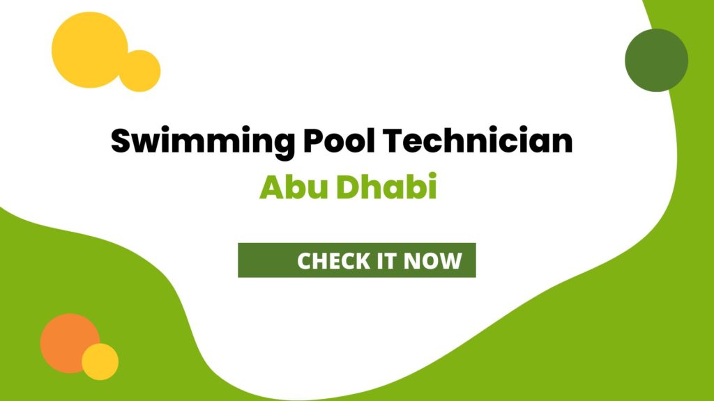 Swimming Pool Technician Abu Dhabi