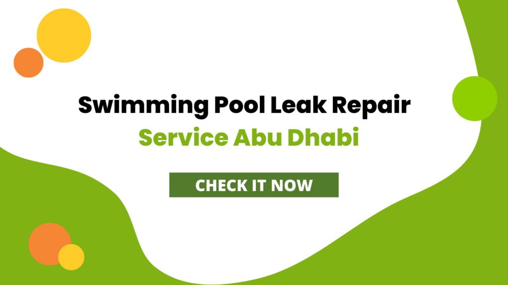 Swimming Pool Leak Repair Service Abu Dhabi