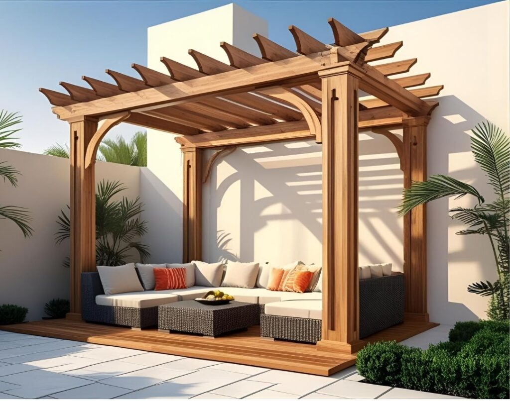 pergola installation abu dhabi